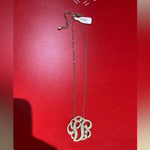 NWT!  Elegant Gold Initial “V”Necklace